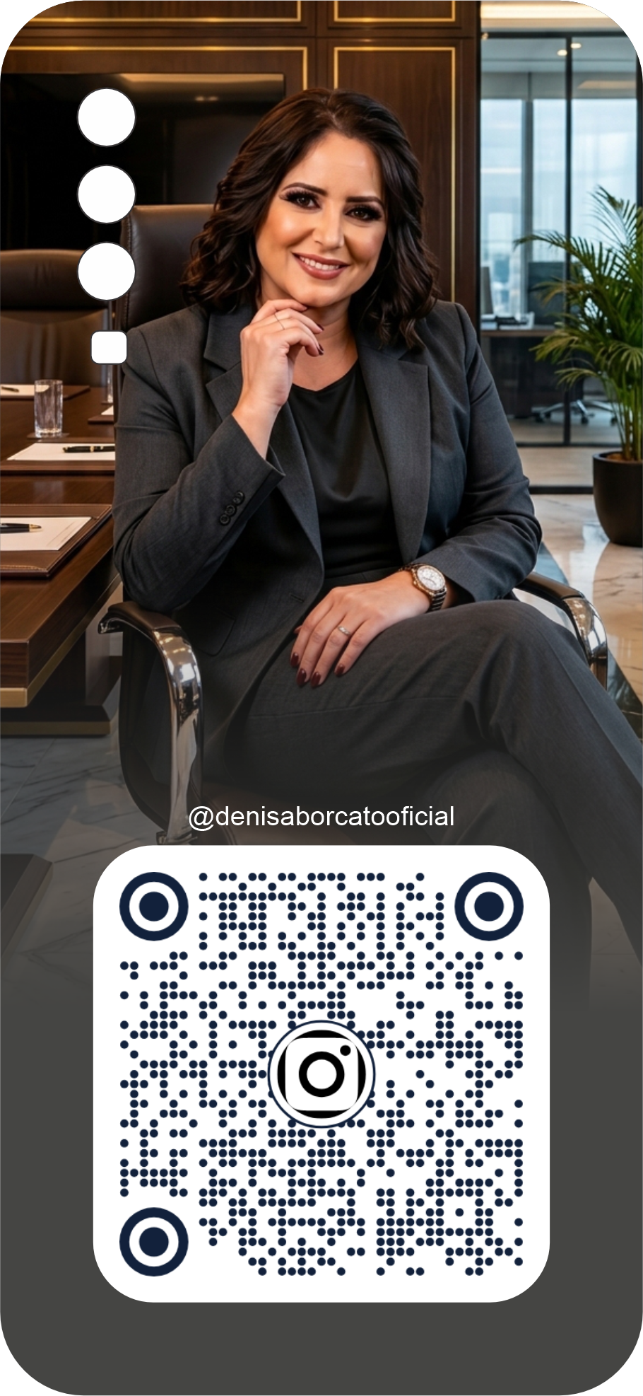 Capa de celular personalizada com QR Code