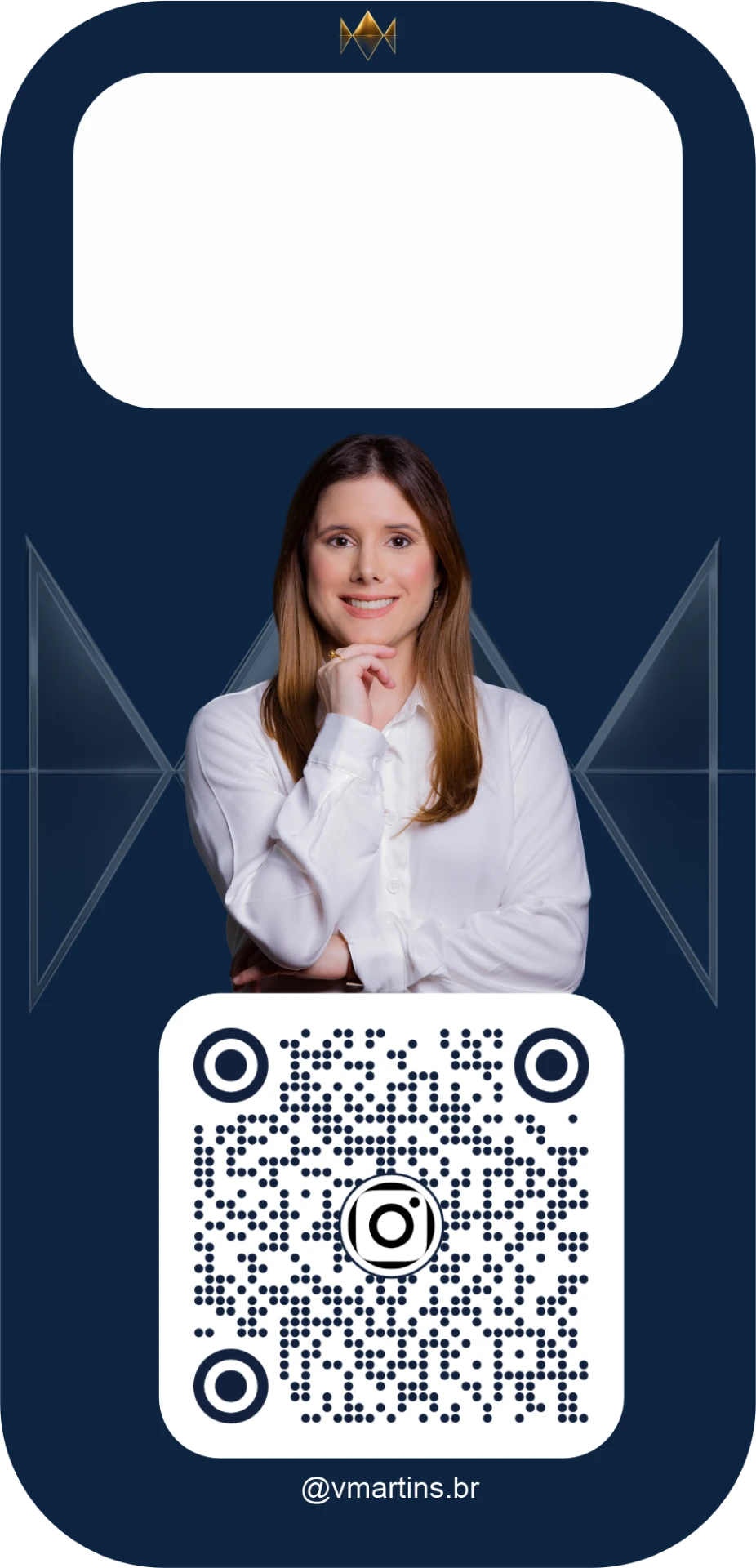 Capa de celular personalizada com QR Code